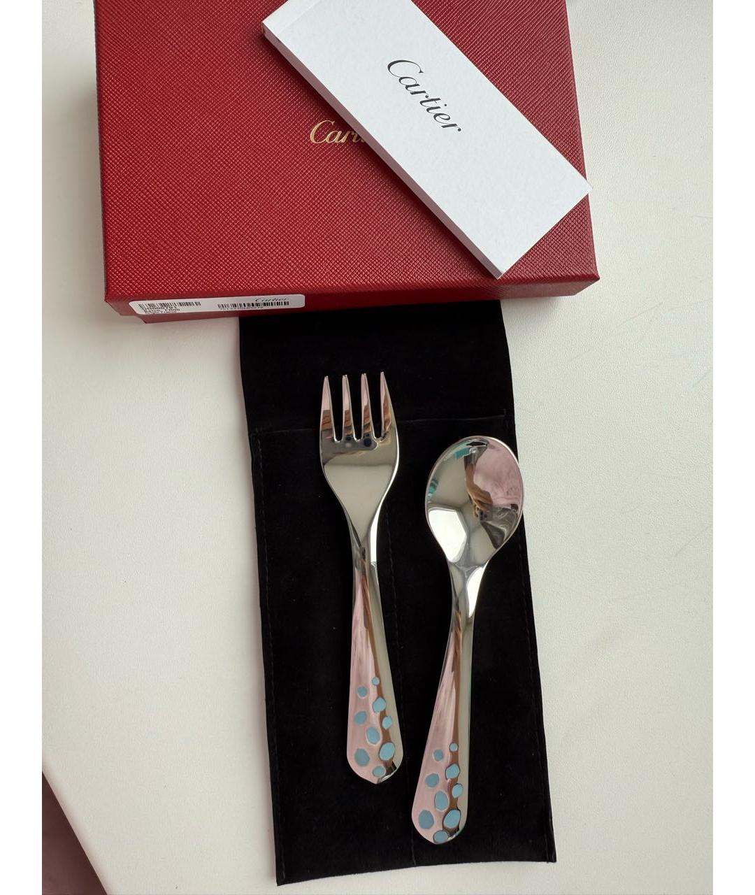 CARTIER Серебряная бутылочки и пустышки, фото 4