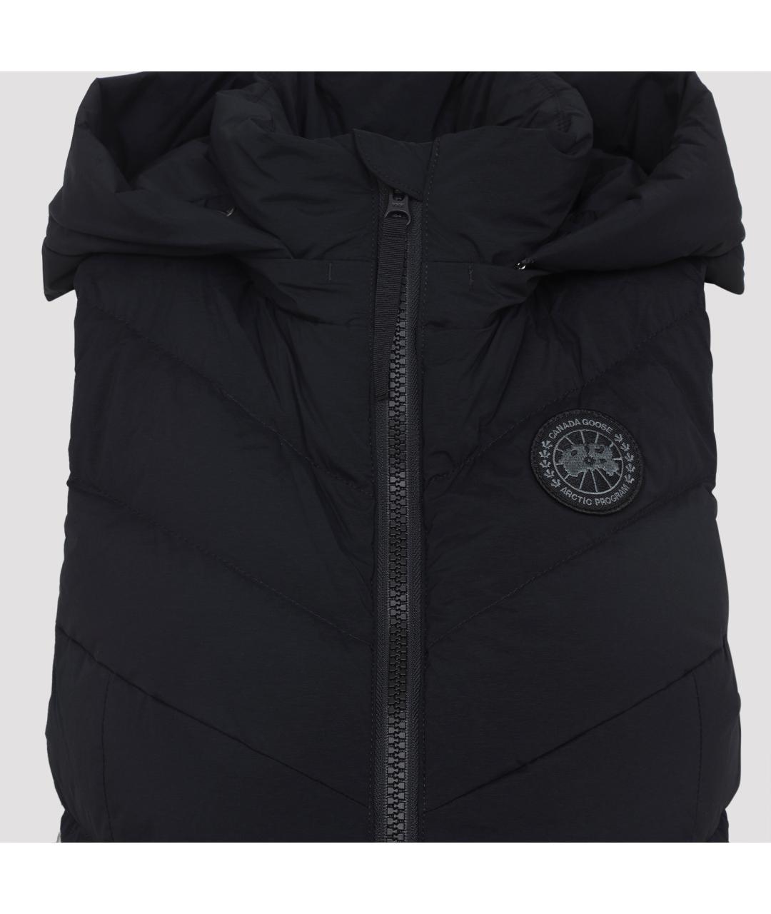 CANADA GOOSE Черная полиамидовая жилетка, фото 3