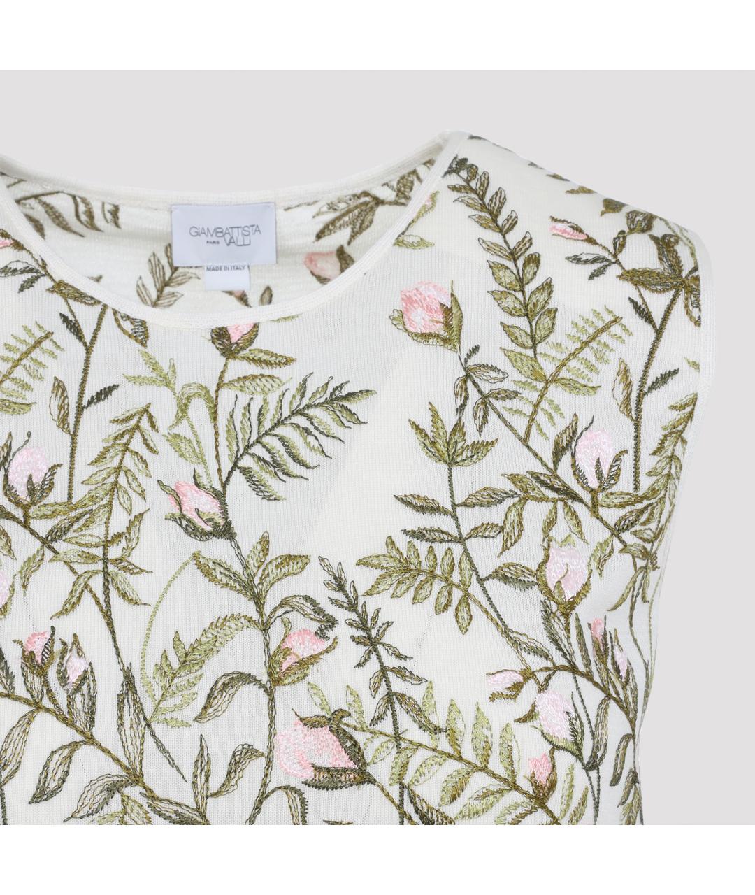 GIAMBATTISTA VALLI Мульти кашемировая жилетка, фото 5