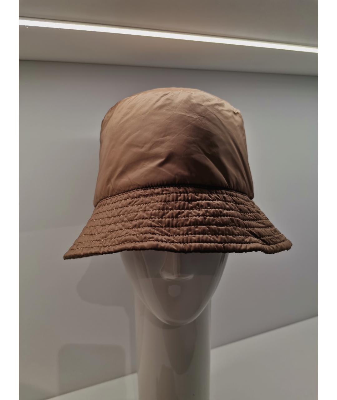 MAX MARA THE CUBE Коричневая панама, фото 2