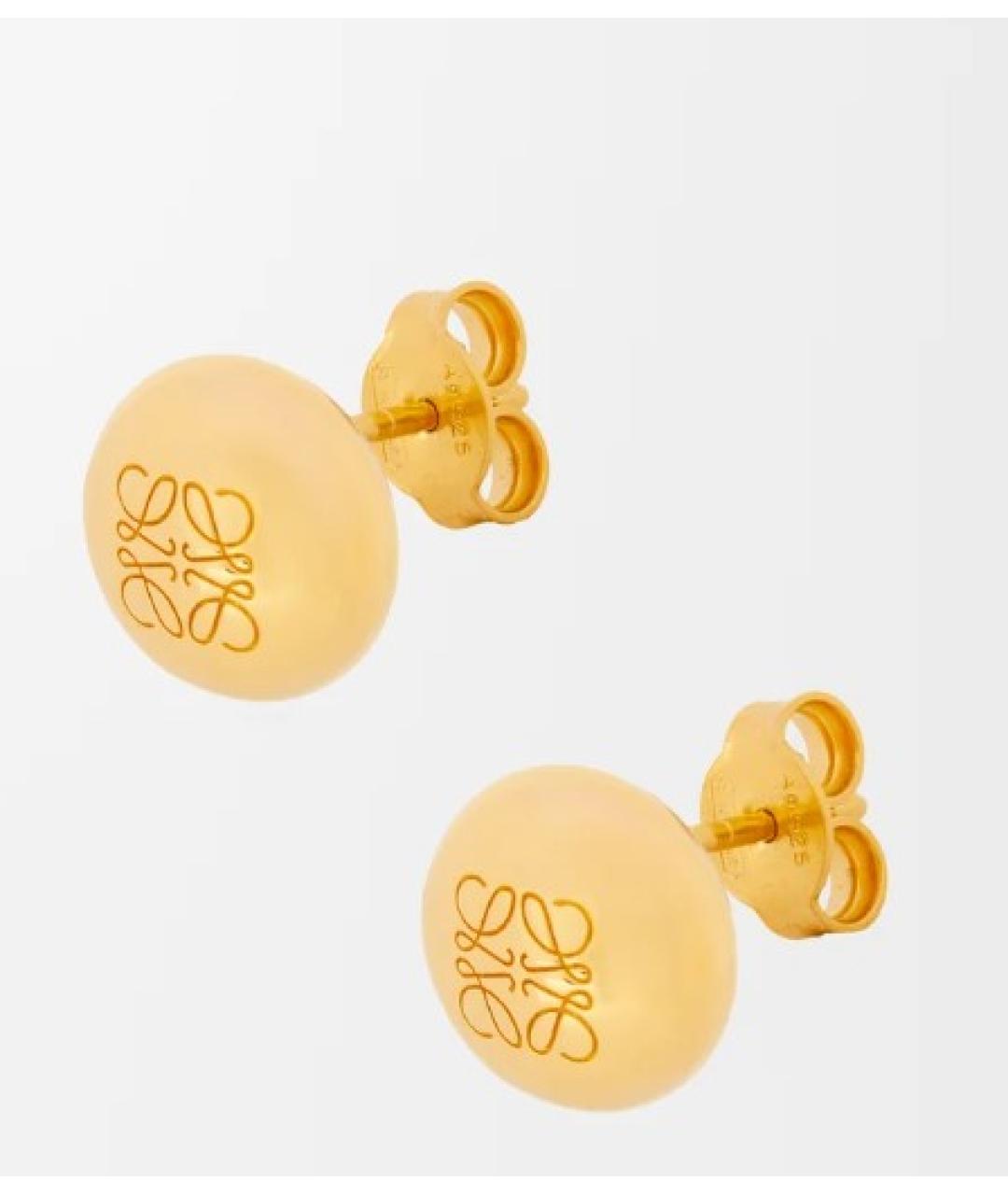 LOEWE Золотые серебряные серьги, фото 4