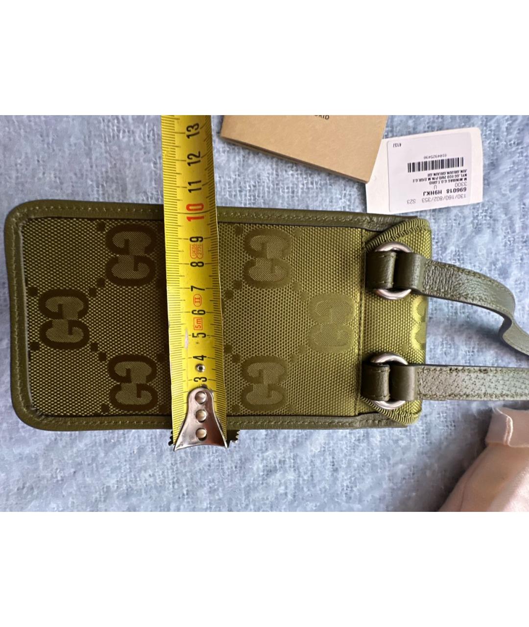 GUCCI Хаки сумка через плечо, фото 5