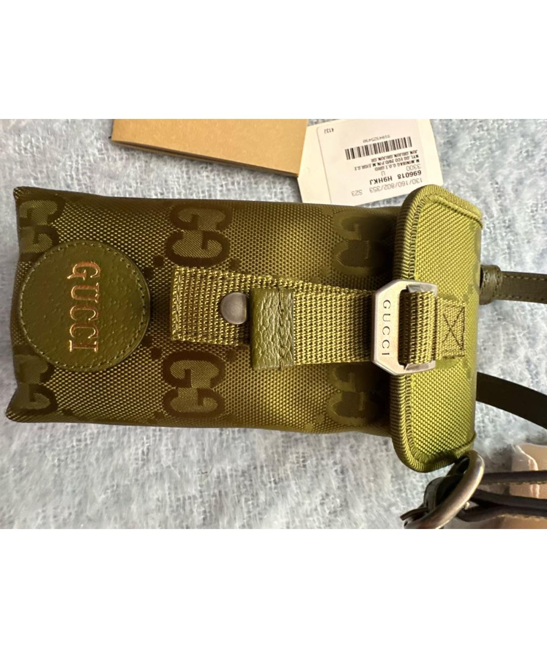 GUCCI Хаки сумка через плечо, фото 8