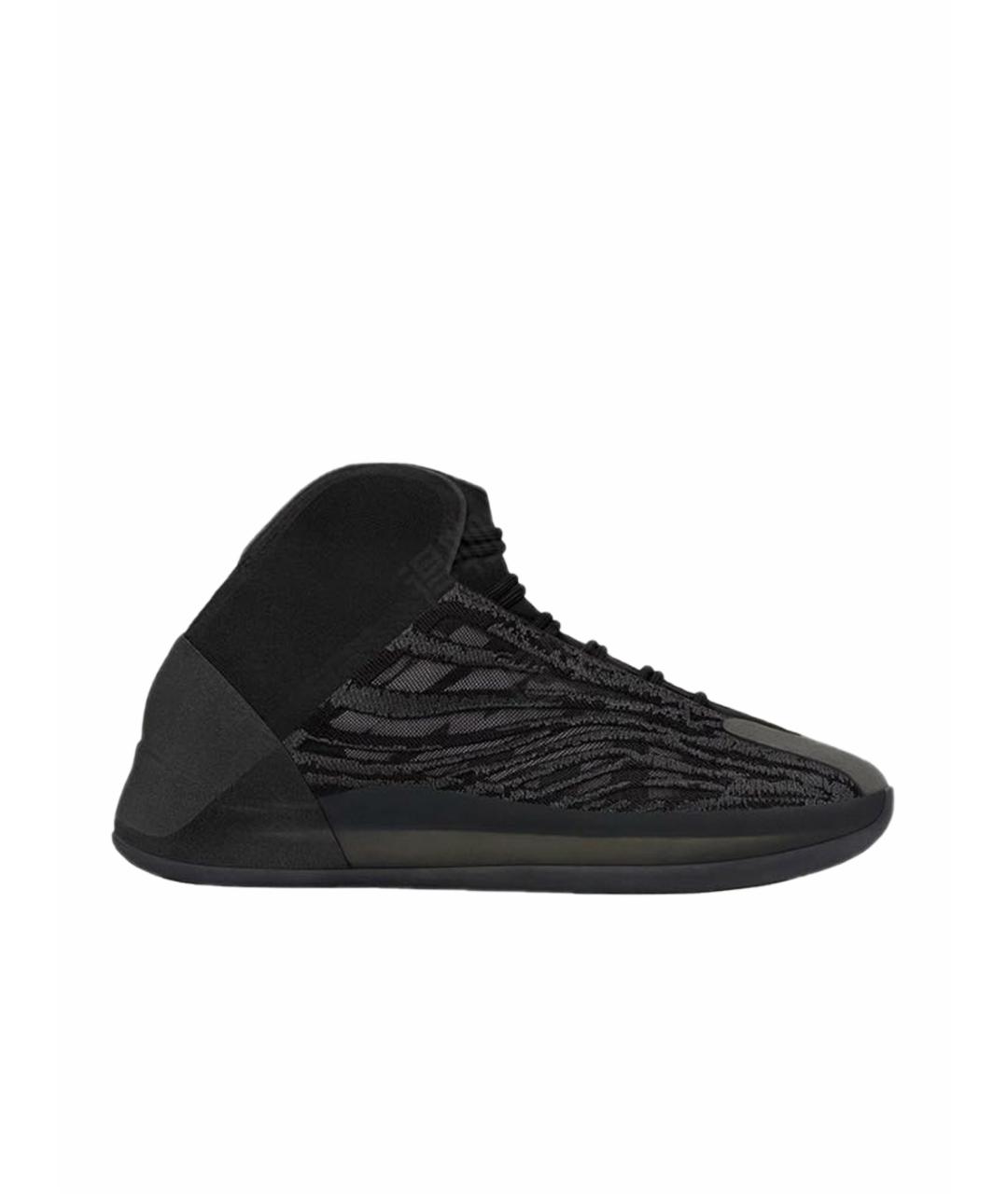 ADIDAS YEEZY Черные текстильные кроссовки, фото 1