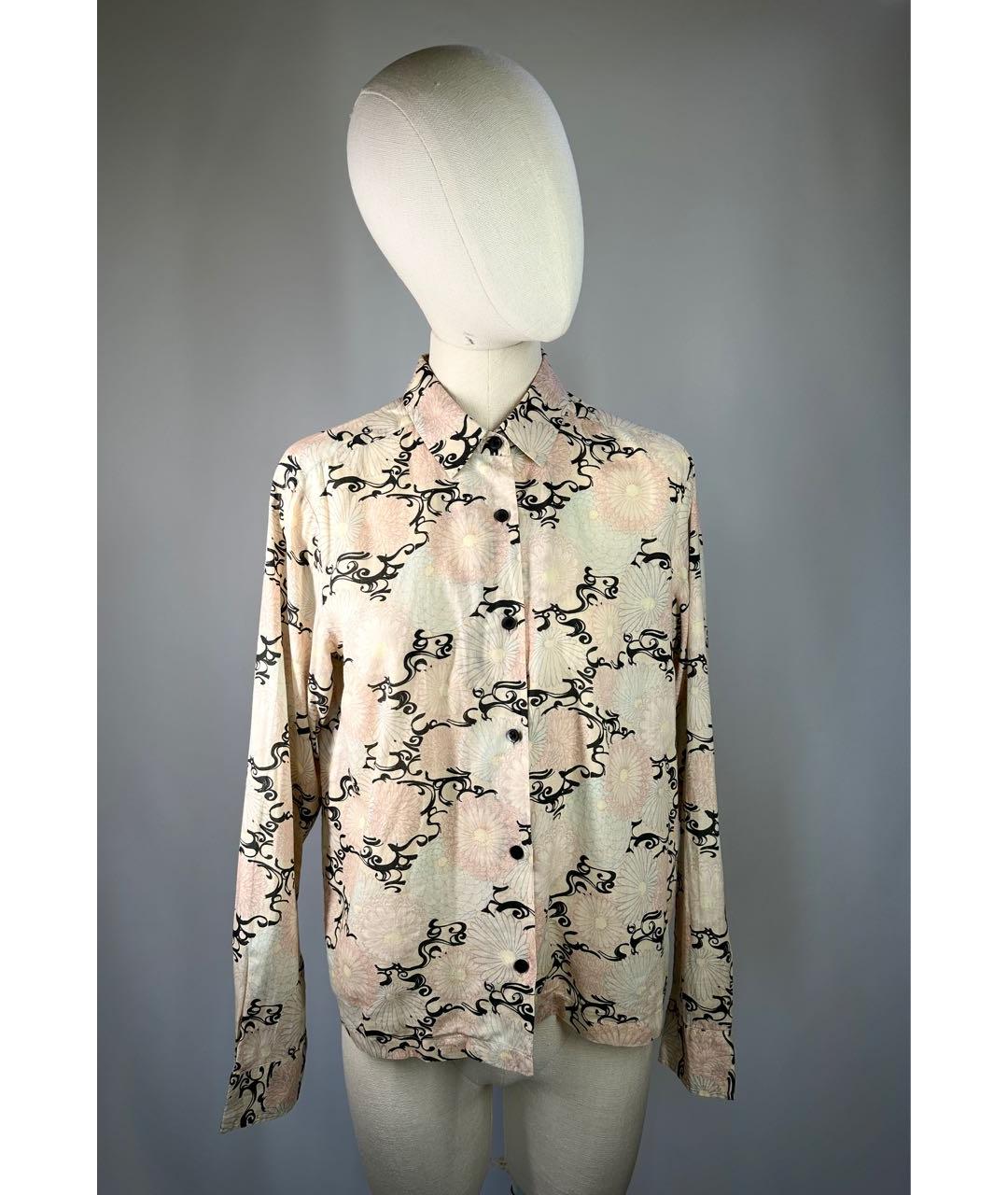 DRIES VAN NOTEN Мульти хлопковая рубашка, фото 8