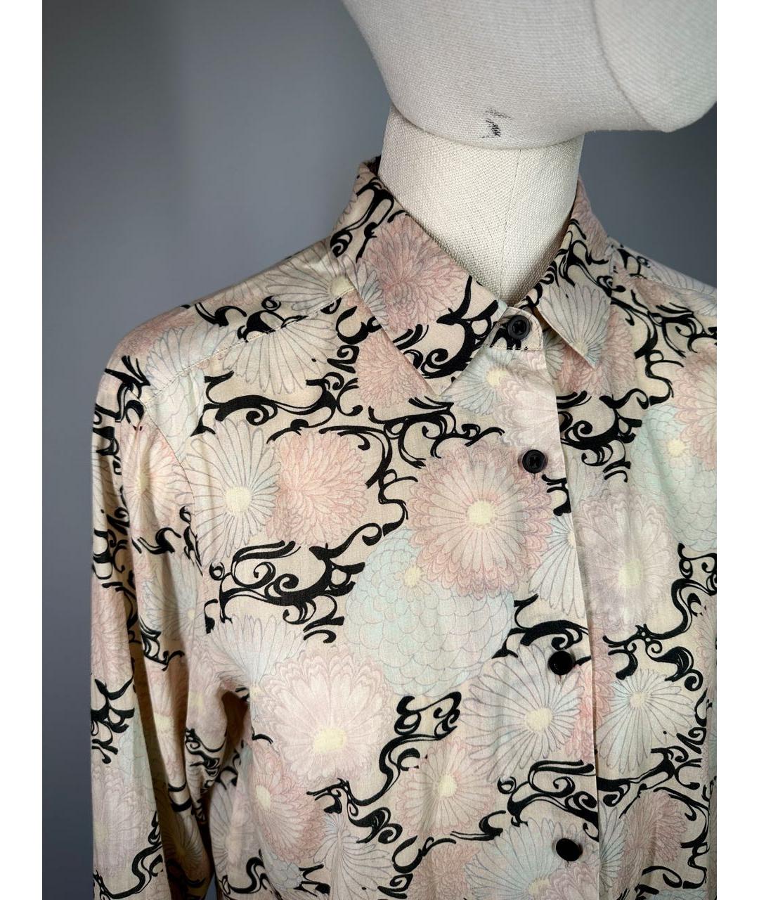 DRIES VAN NOTEN Мульти хлопковая рубашка, фото 2