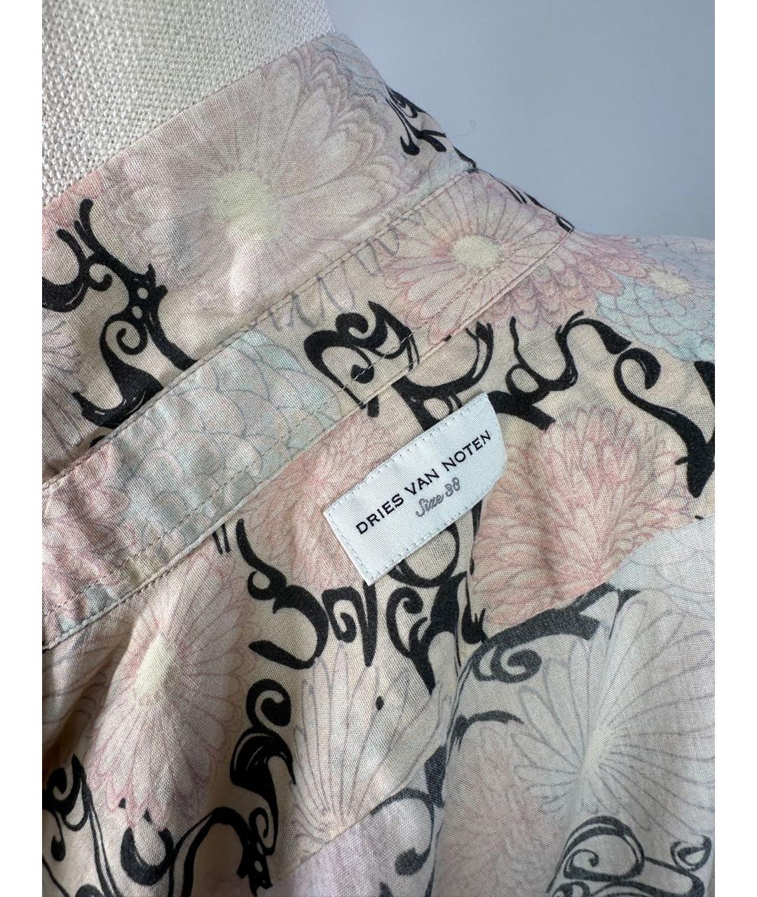 DRIES VAN NOTEN Мульти хлопковая рубашка, фото 6