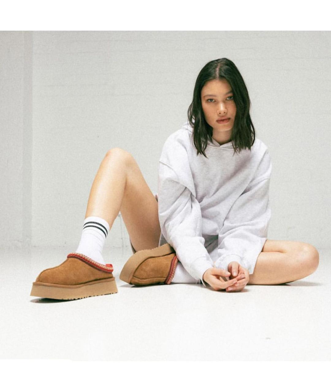 UGG AUSTRALIA Замшевые сабо, фото 2