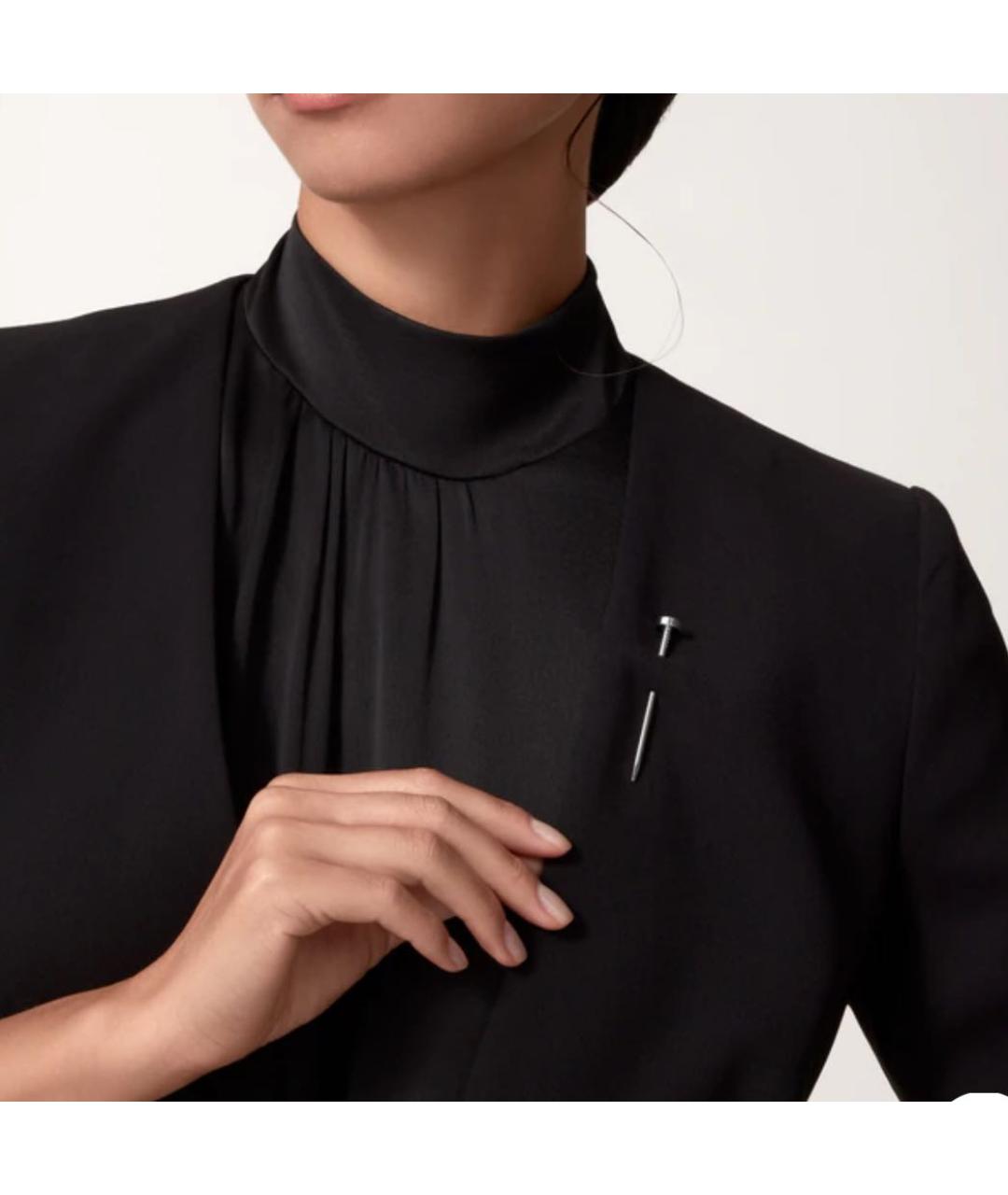 CARTIER Белая брошь из белого золота, фото 2