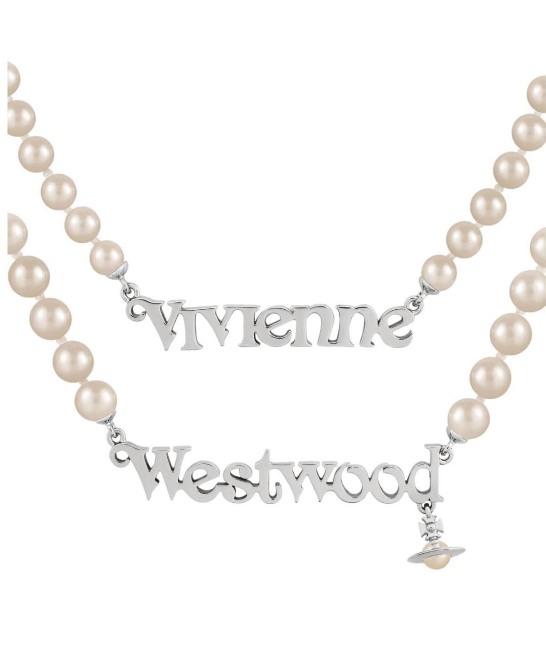 VIVIENNE WESTWOOD Серебряная металлическая подвеска, фото 2