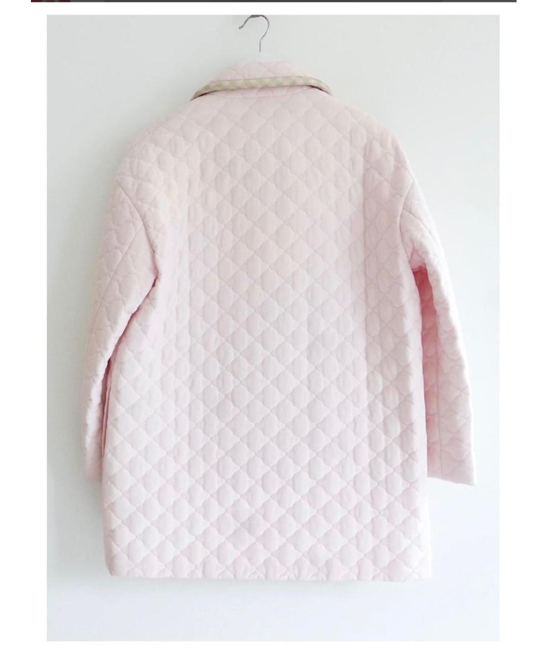 FENDI Розовая шелковая куртка, фото 4