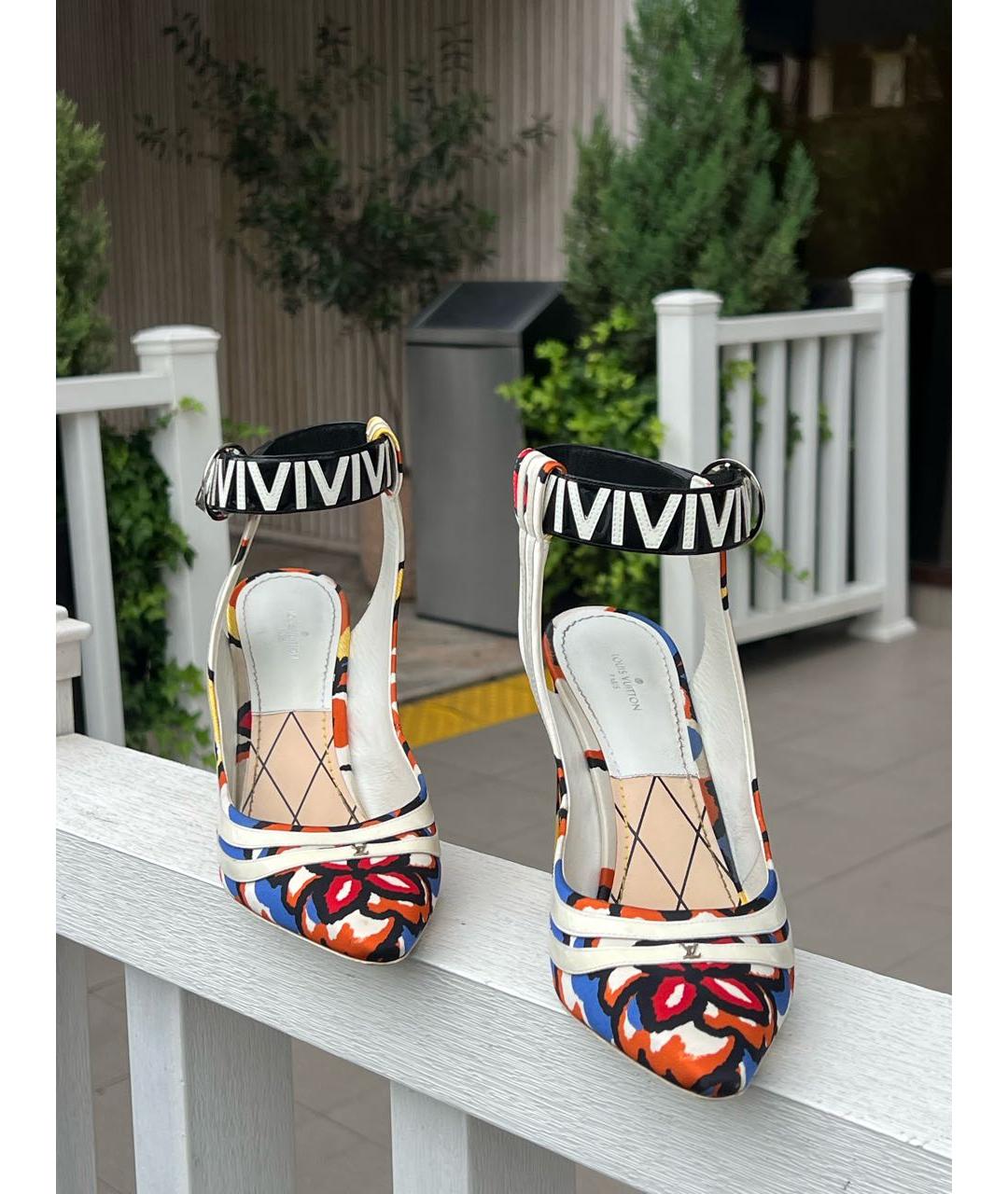 LOUIS VUITTON Мульти туфли, фото 2