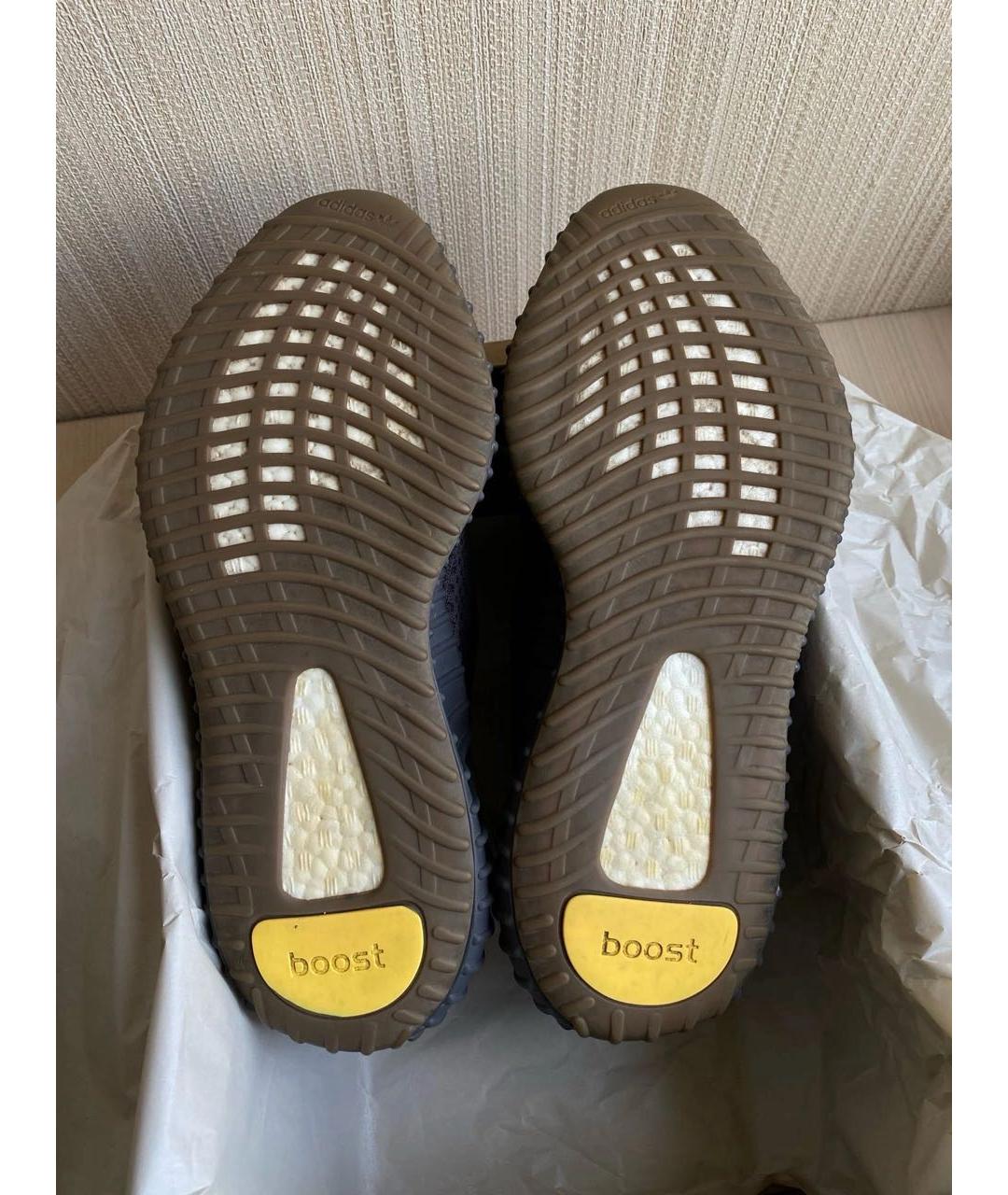 ADIDAS YEEZY Черные текстильные кроссовки, фото 5