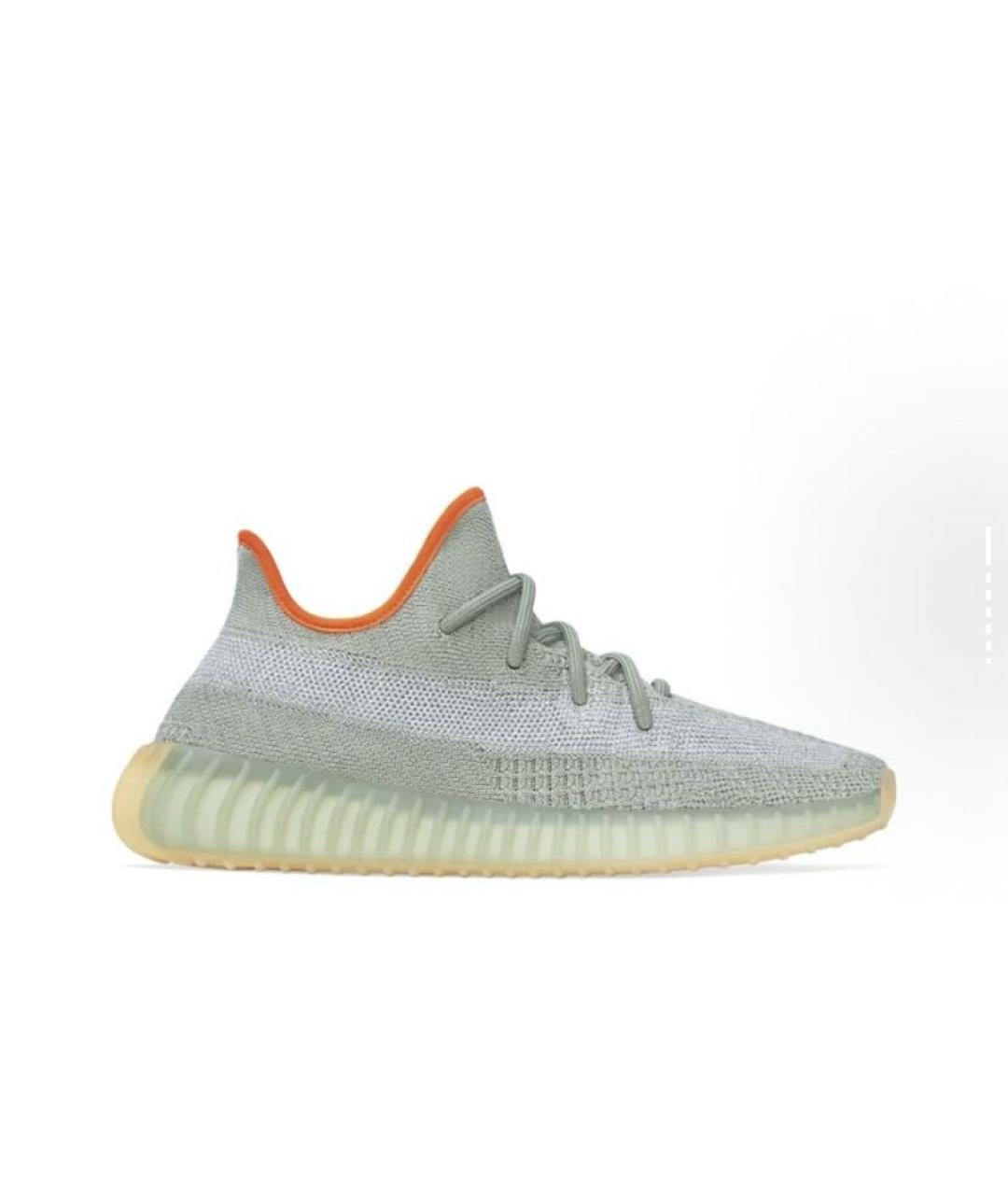 ADIDAS YEEZY Серые текстильные кроссовки, фото 6