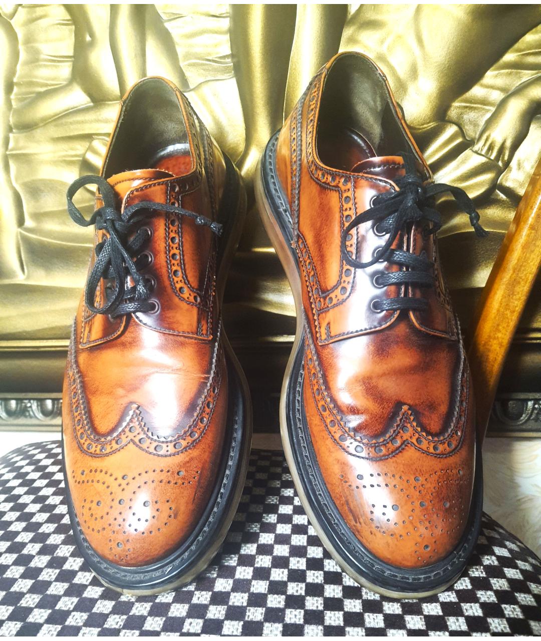 PRADA Мульти туфли из лакированной кожи, фото 2