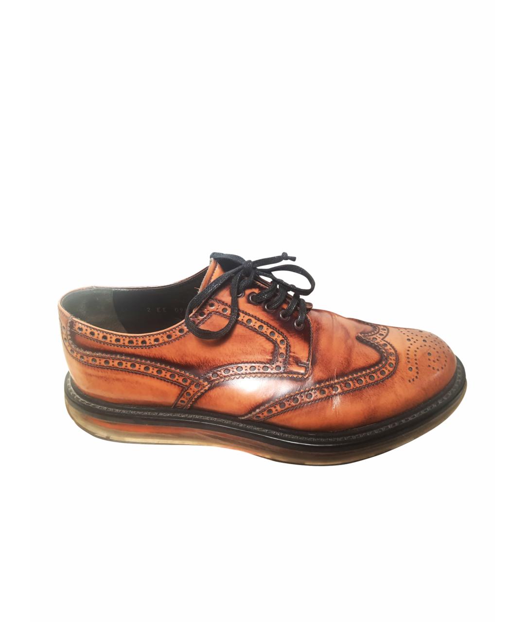 PRADA Мульти туфли из лакированной кожи, фото 1