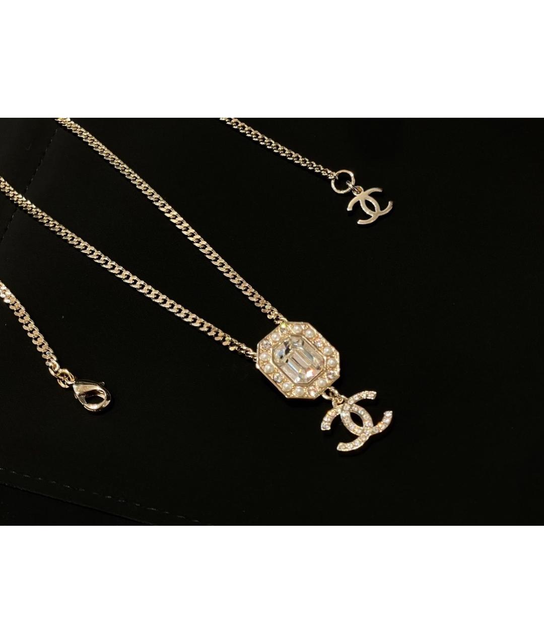 CHANEL Золотая подвеска, фото 5