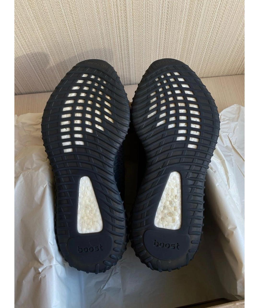 ADIDAS YEEZY Черные текстильные кроссовки, фото 4