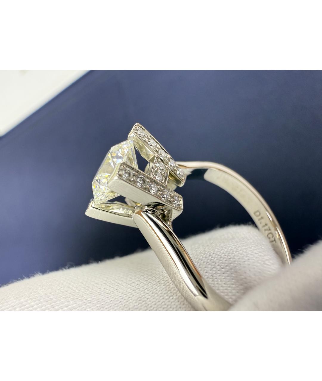 Harry Winston Серебряное платиновое кольцо, фото 8