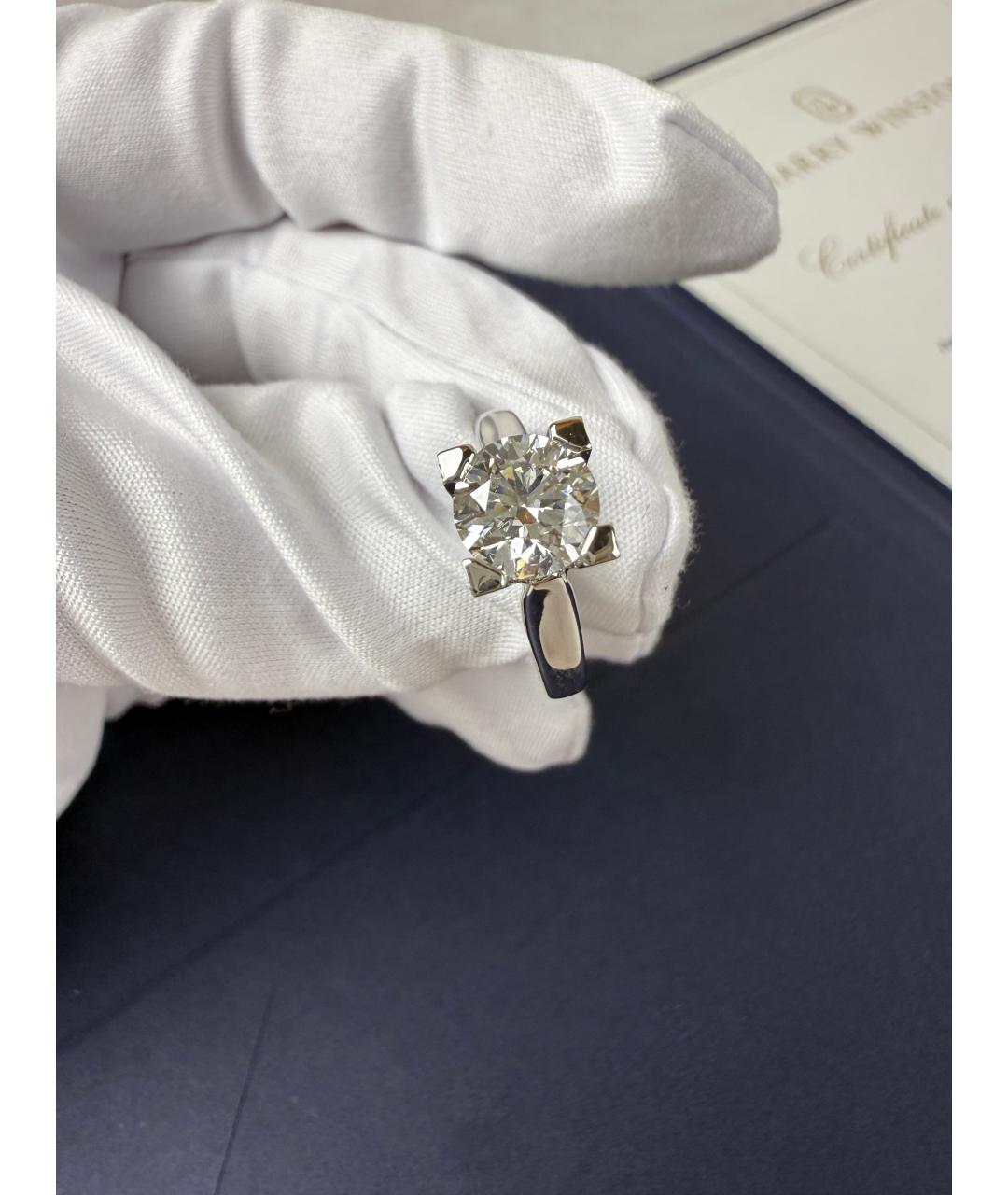 Harry Winston Серебряное платиновое кольцо, фото 3