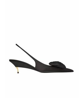 SAINT LAURENT Лодочки на низком каблуке