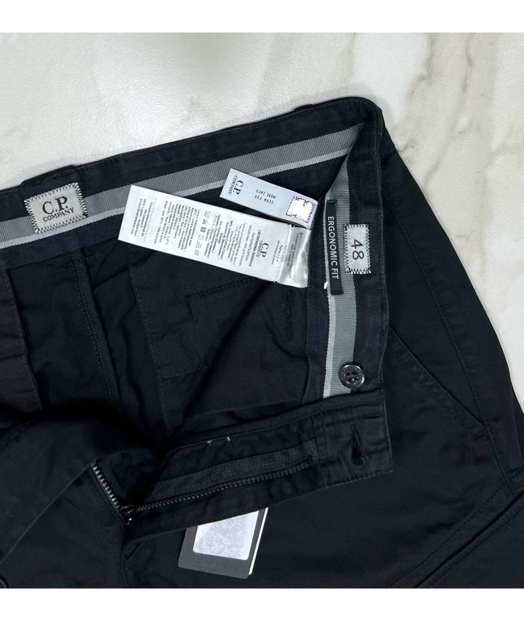 CP COMPANY Черные повседневные брюки, фото 4