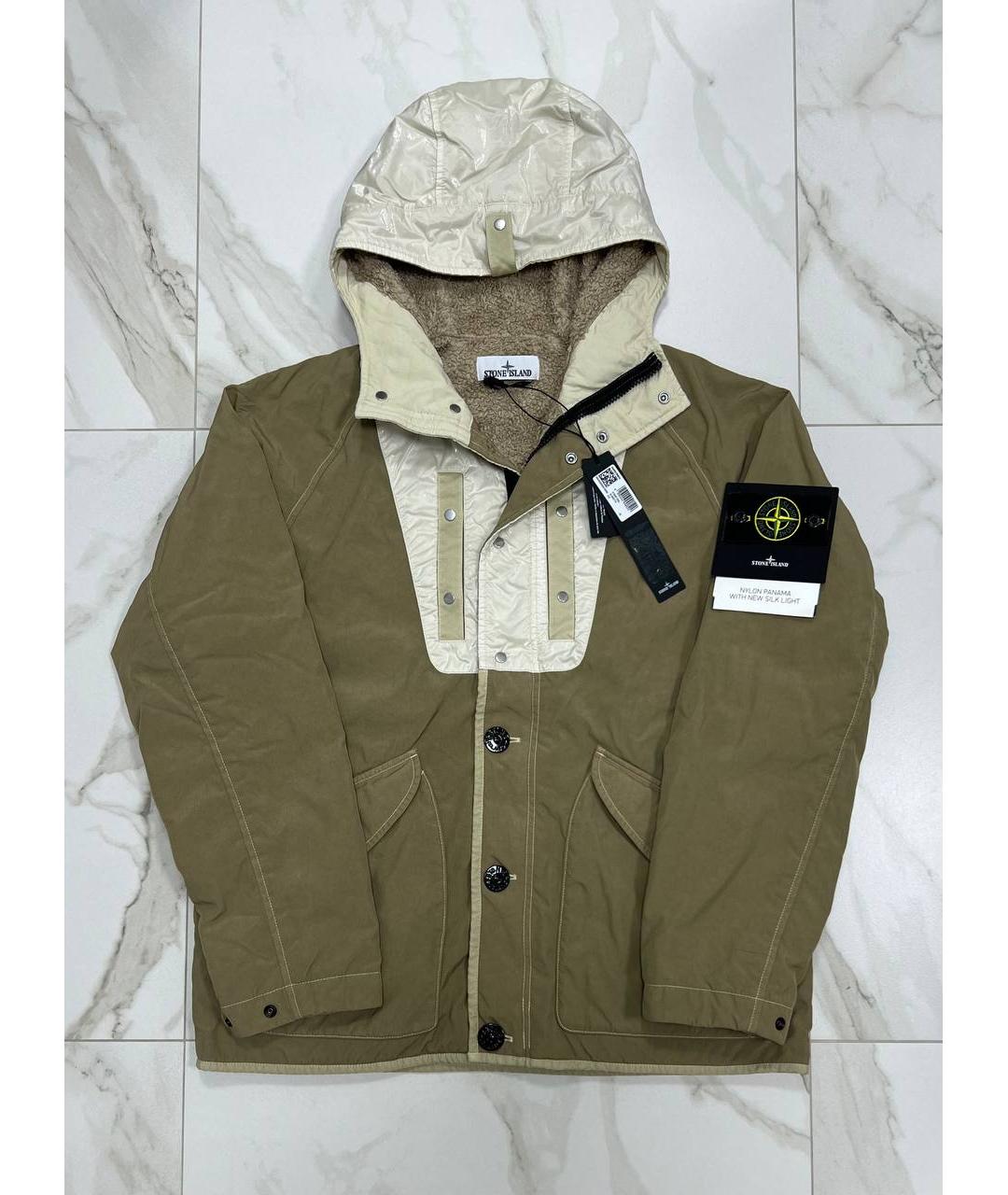 STONE ISLAND Коричневая куртка, фото 10