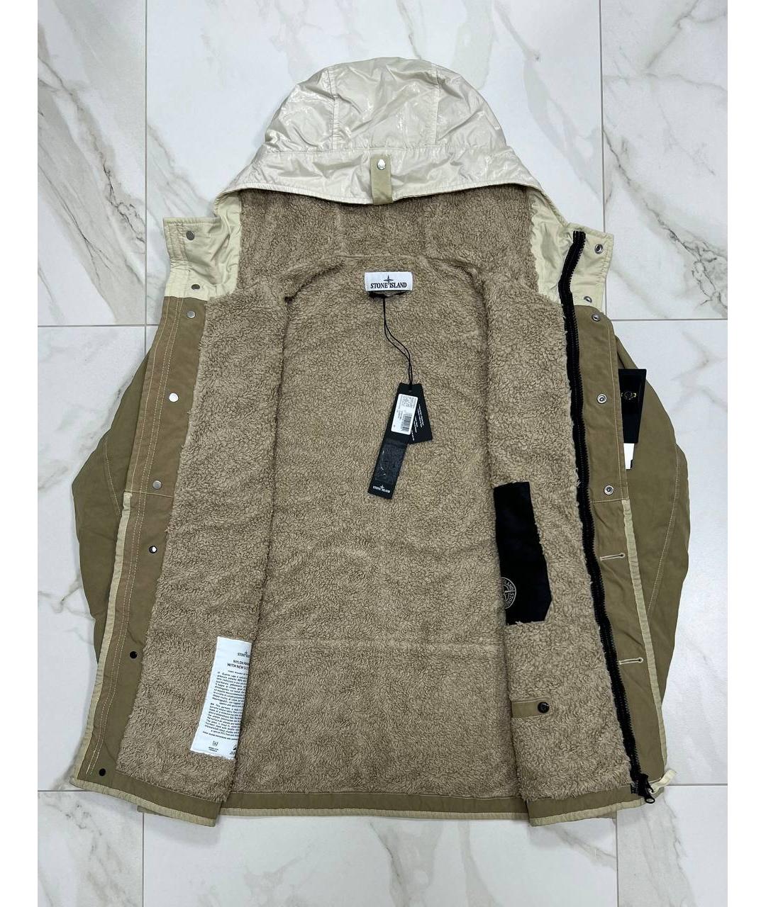 STONE ISLAND Коричневая куртка, фото 5