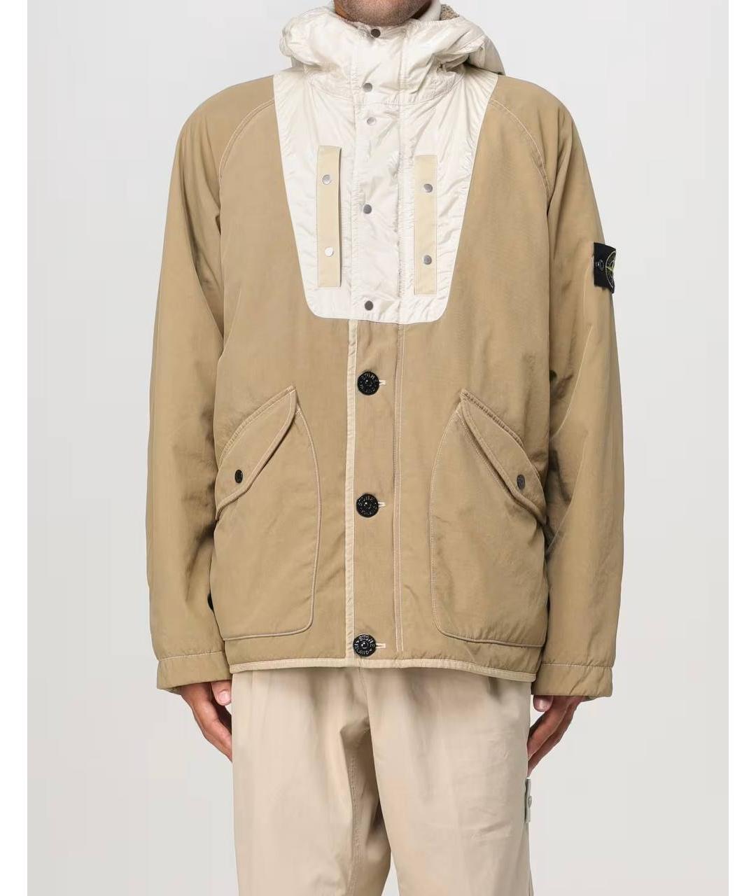 STONE ISLAND Коричневая куртка, фото 9