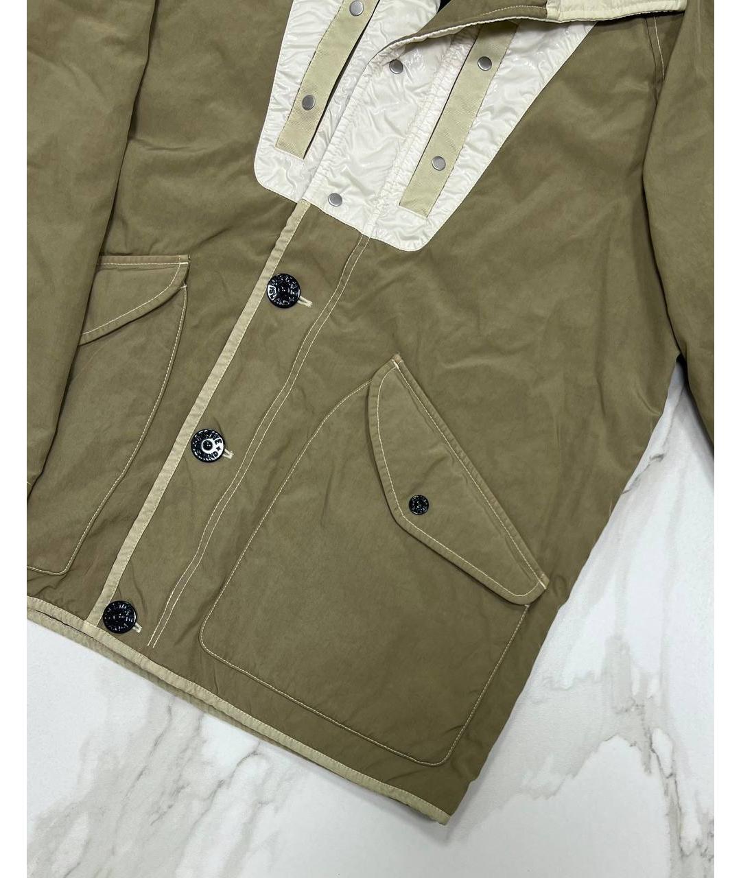 STONE ISLAND Коричневая куртка, фото 4