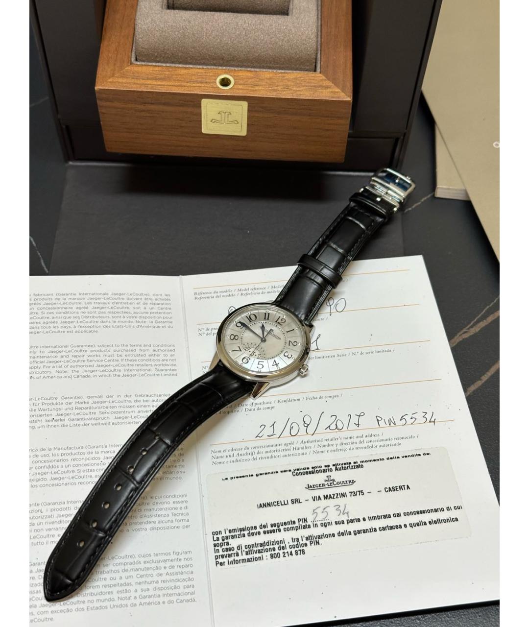 Jaeger LeCoultre Белые металлические часы, фото 7