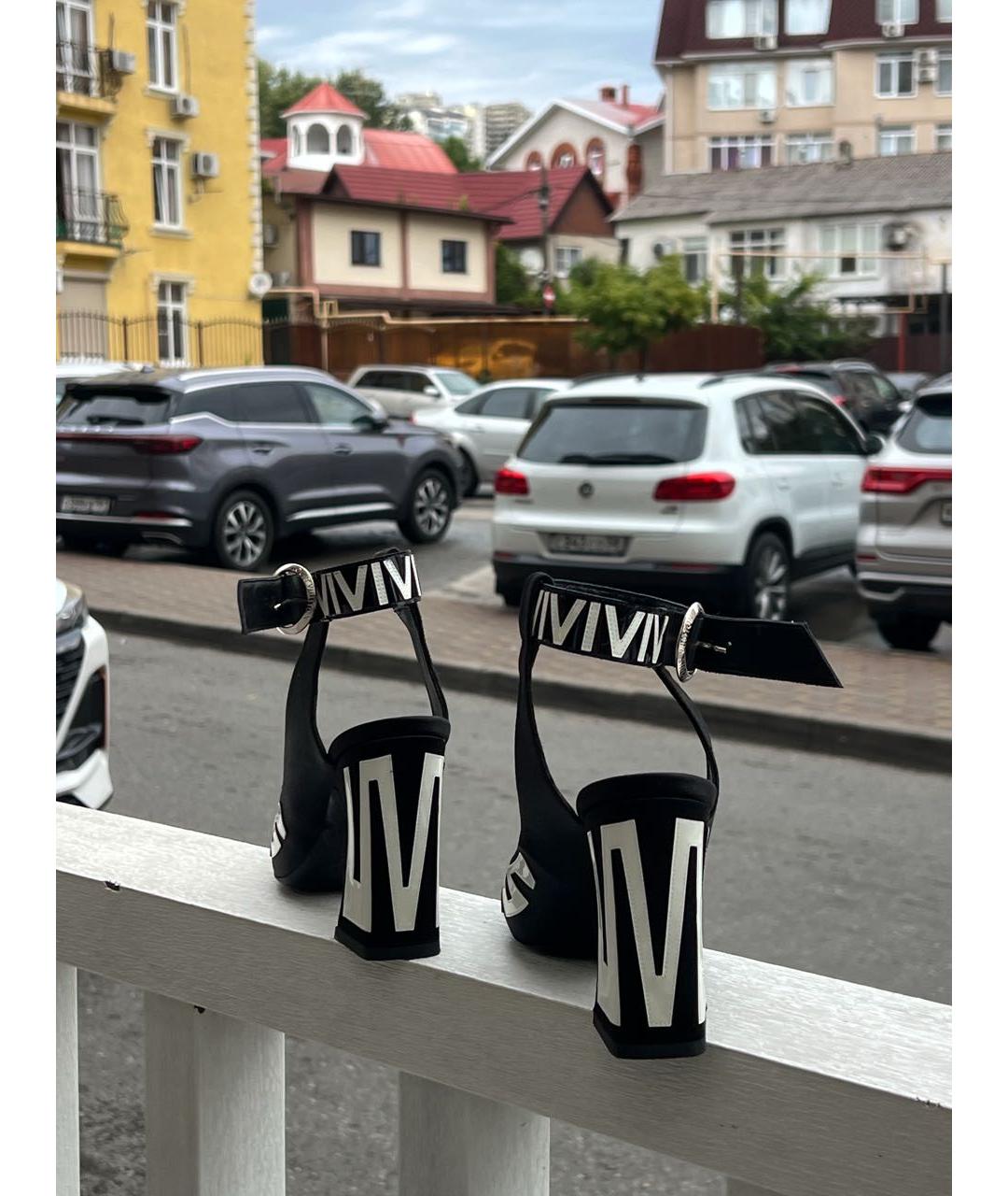 LOUIS VUITTON Черные туфли, фото 3
