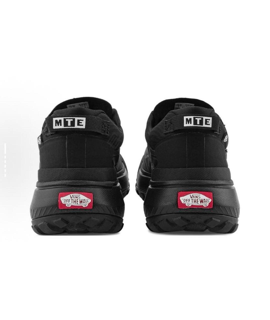 VANS Черные текстильные кроссовки, фото 4