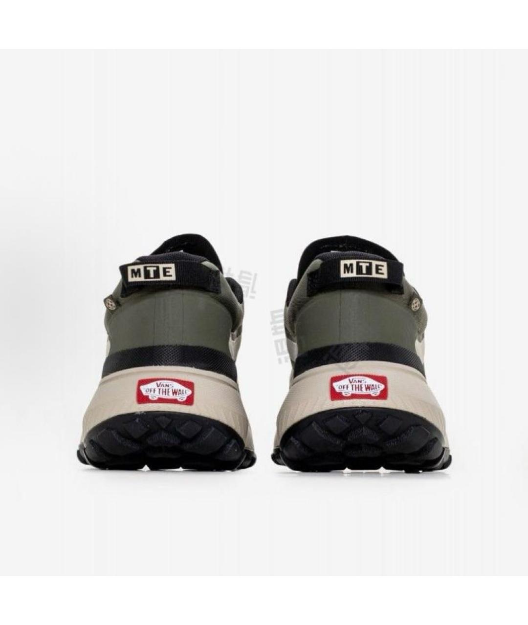 VANS Хаки текстильные кроссовки, фото 4