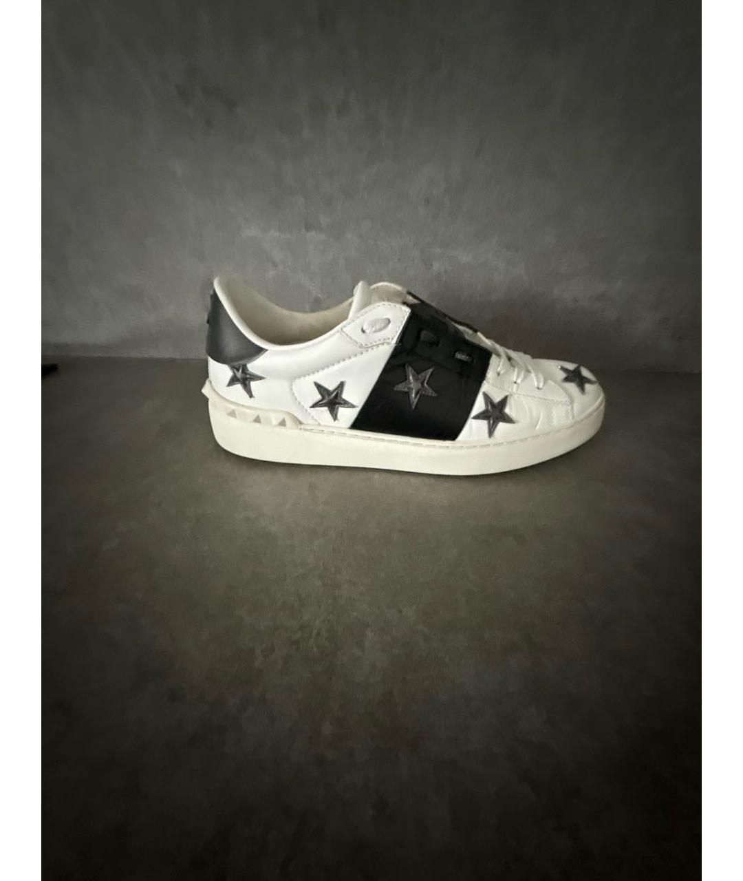 VALENTINO Белые кожаные кеды, фото 8