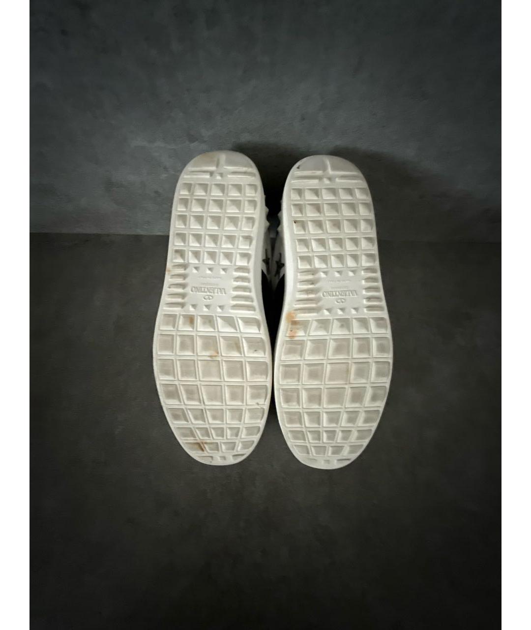 VALENTINO Белые кожаные кеды, фото 6