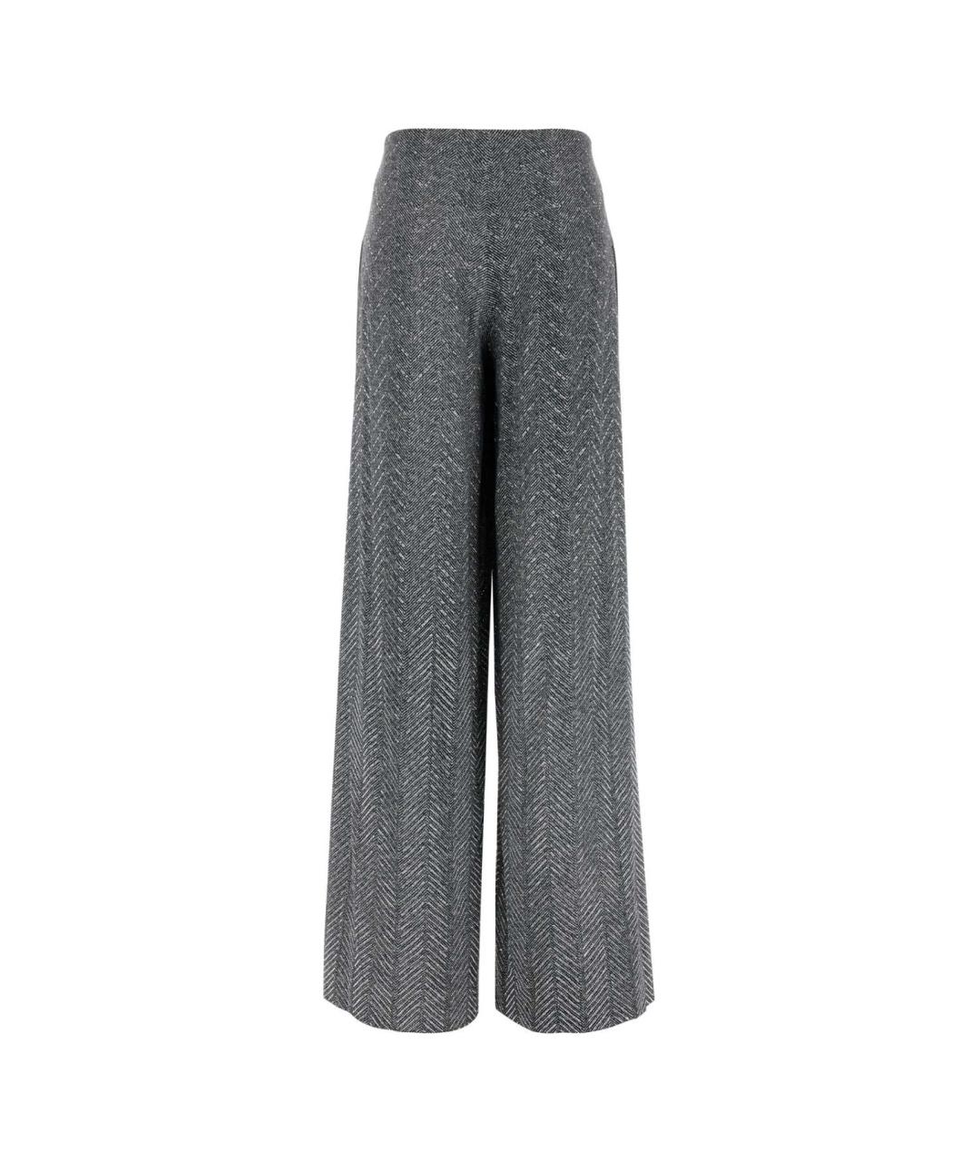 ERMANNO SCERVINO Мульти вискозные прямые брюки, фото 2