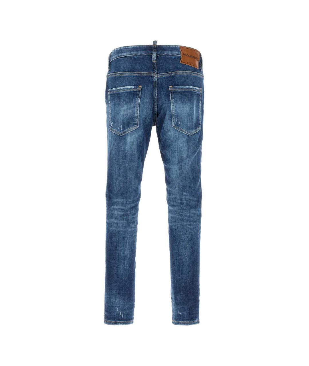 DSQUARED2 Синие прямые джинсы, фото 2