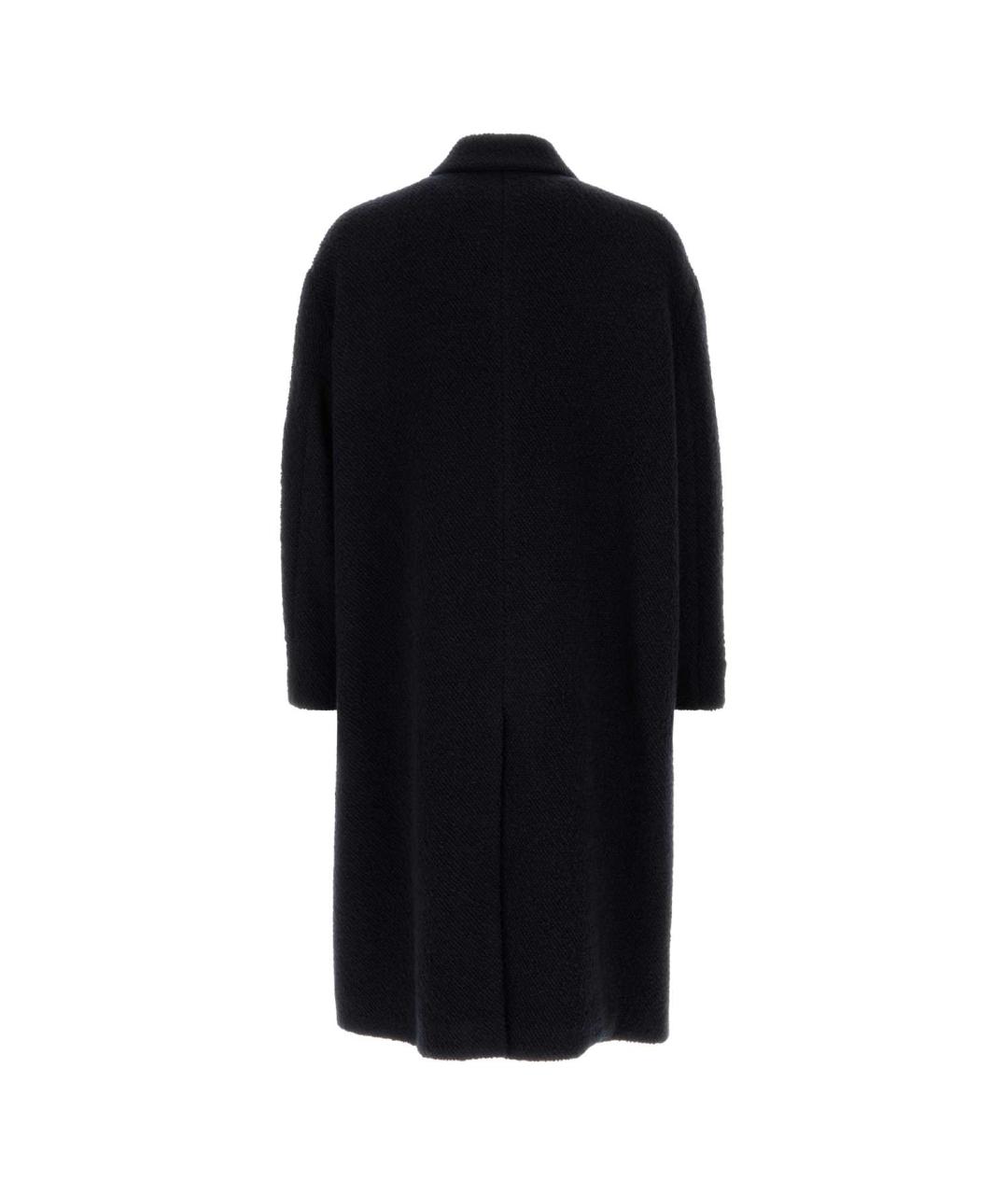 GIORGIO ARMANI Темно-синее шерстяное пальто, фото 2