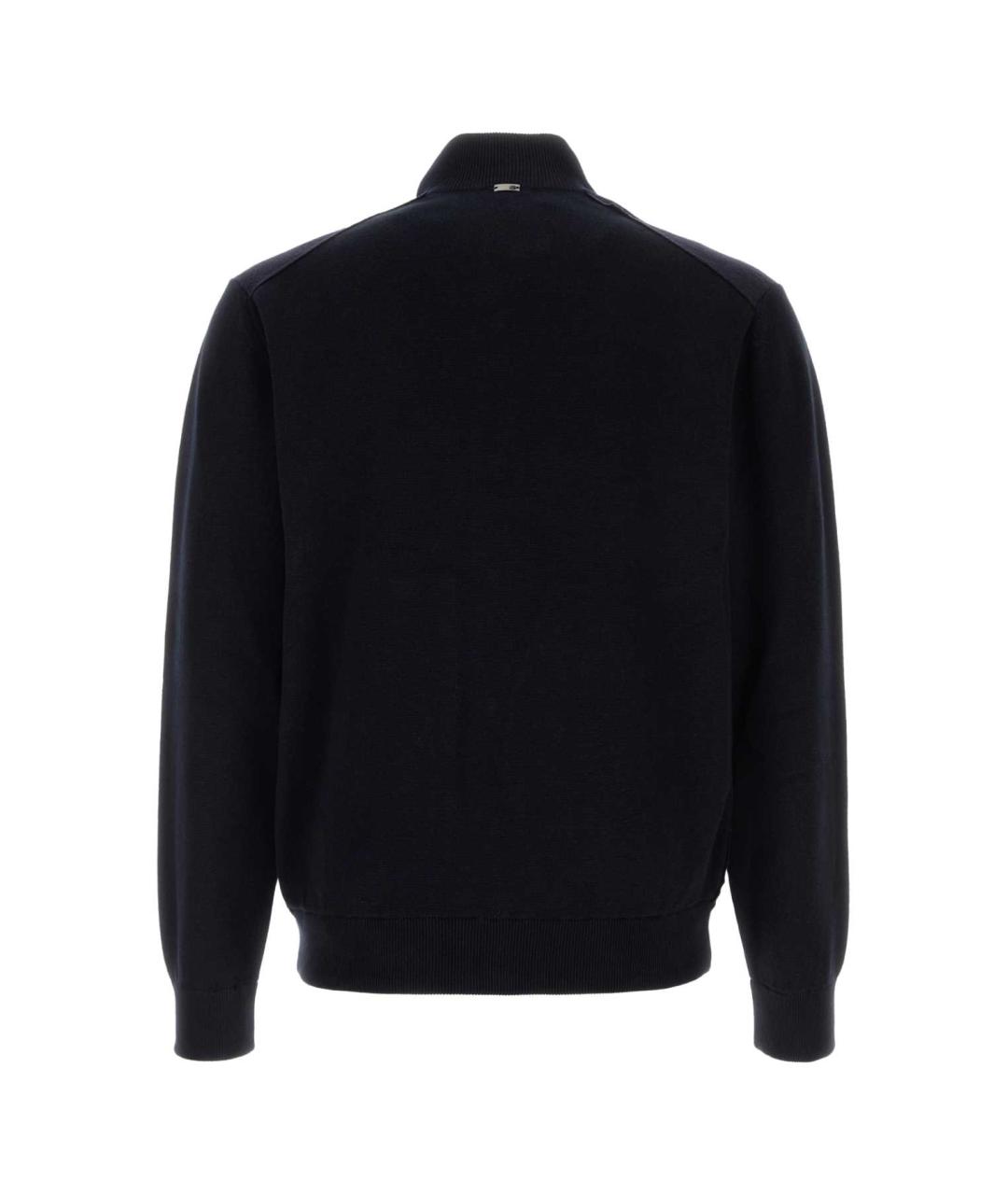 HERNO Синий кашемировый кардиган, фото 2