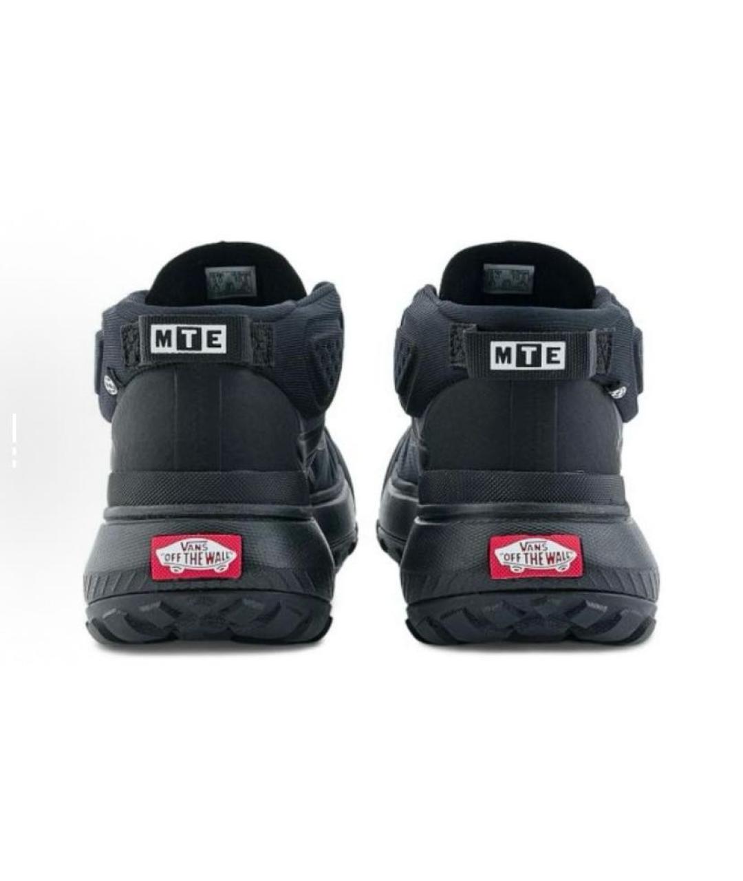 VANS Черные текстильные кроссовки, фото 5