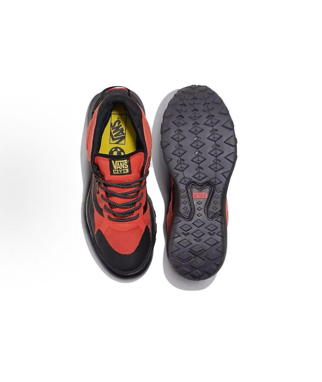 VANS Красные текстильные кроссовки, фото 5