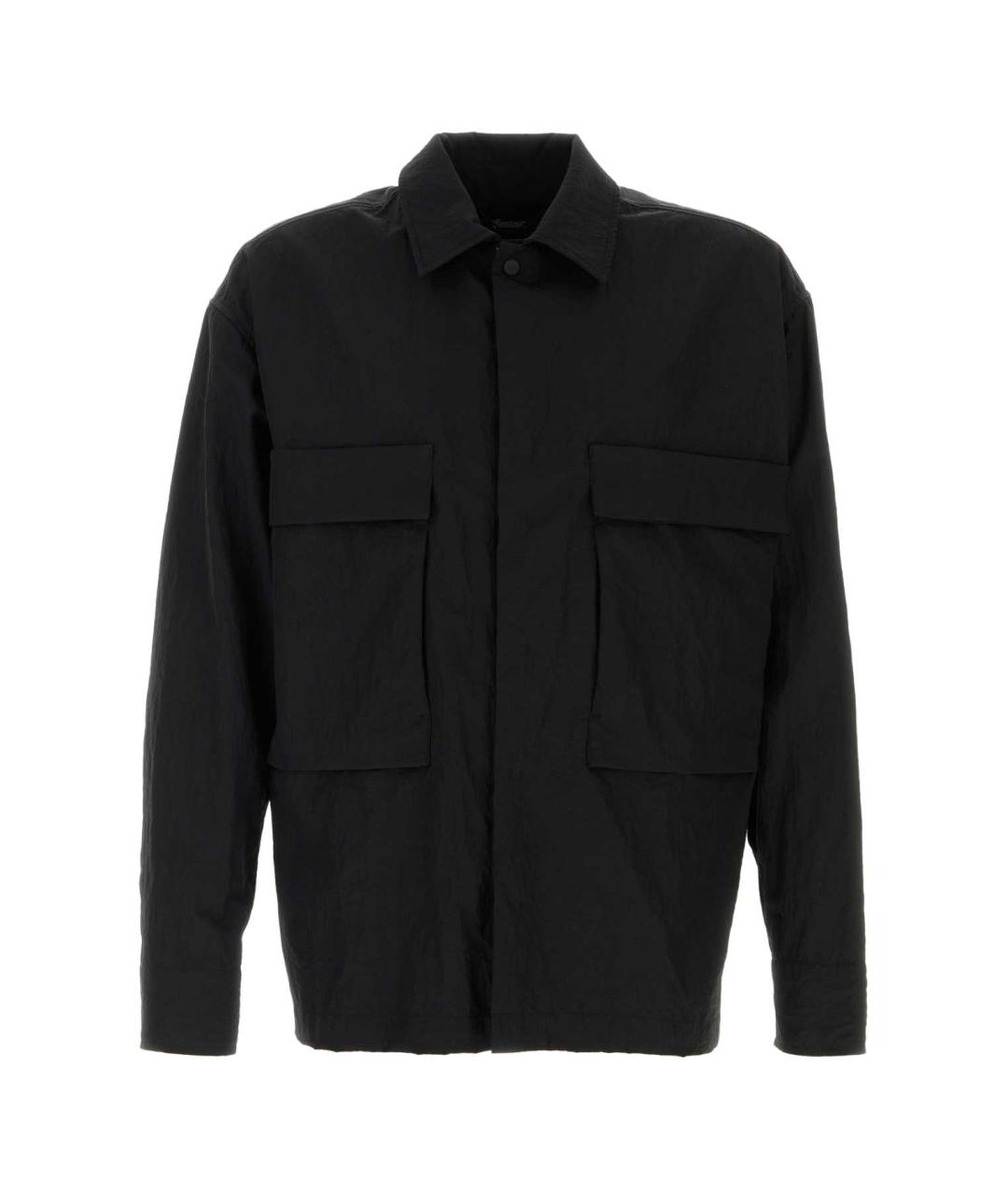 HERNO Черная кэжуал рубашка, фото 1