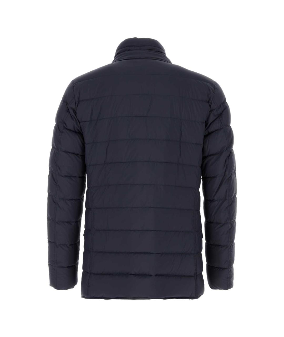 HERNO Синяя полиамидовая куртка, фото 2