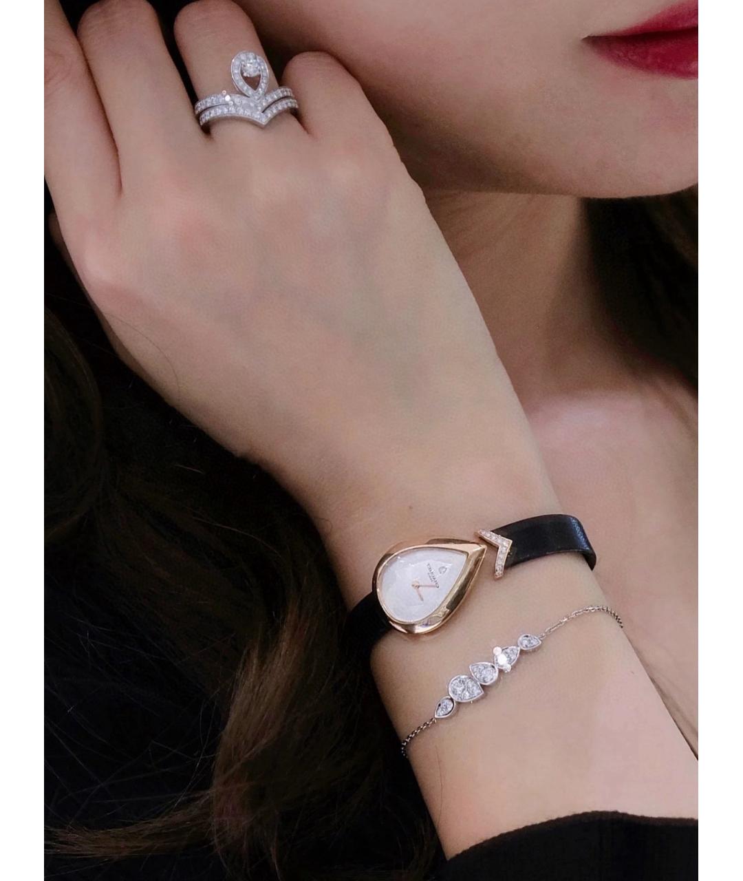 CHAUMET Белые часы из розового золота, фото 3