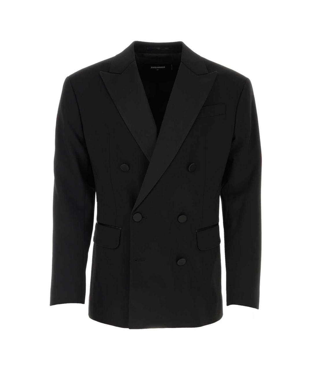 DSQUARED2 Черный полиэстеровый пиджак, фото 1