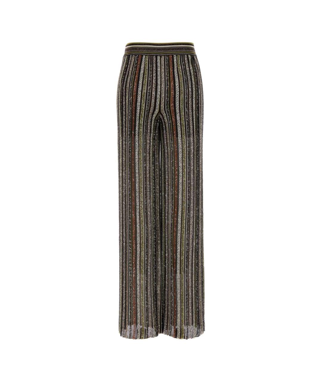 MISSONI Мульти вискозные прямые брюки, фото 2