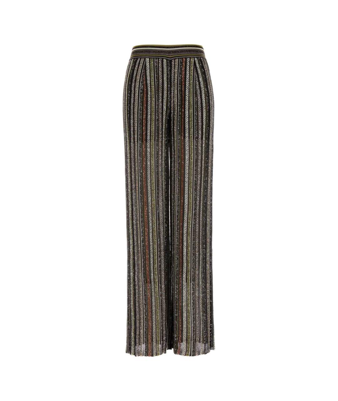 MISSONI Мульти вискозные прямые брюки, фото 1