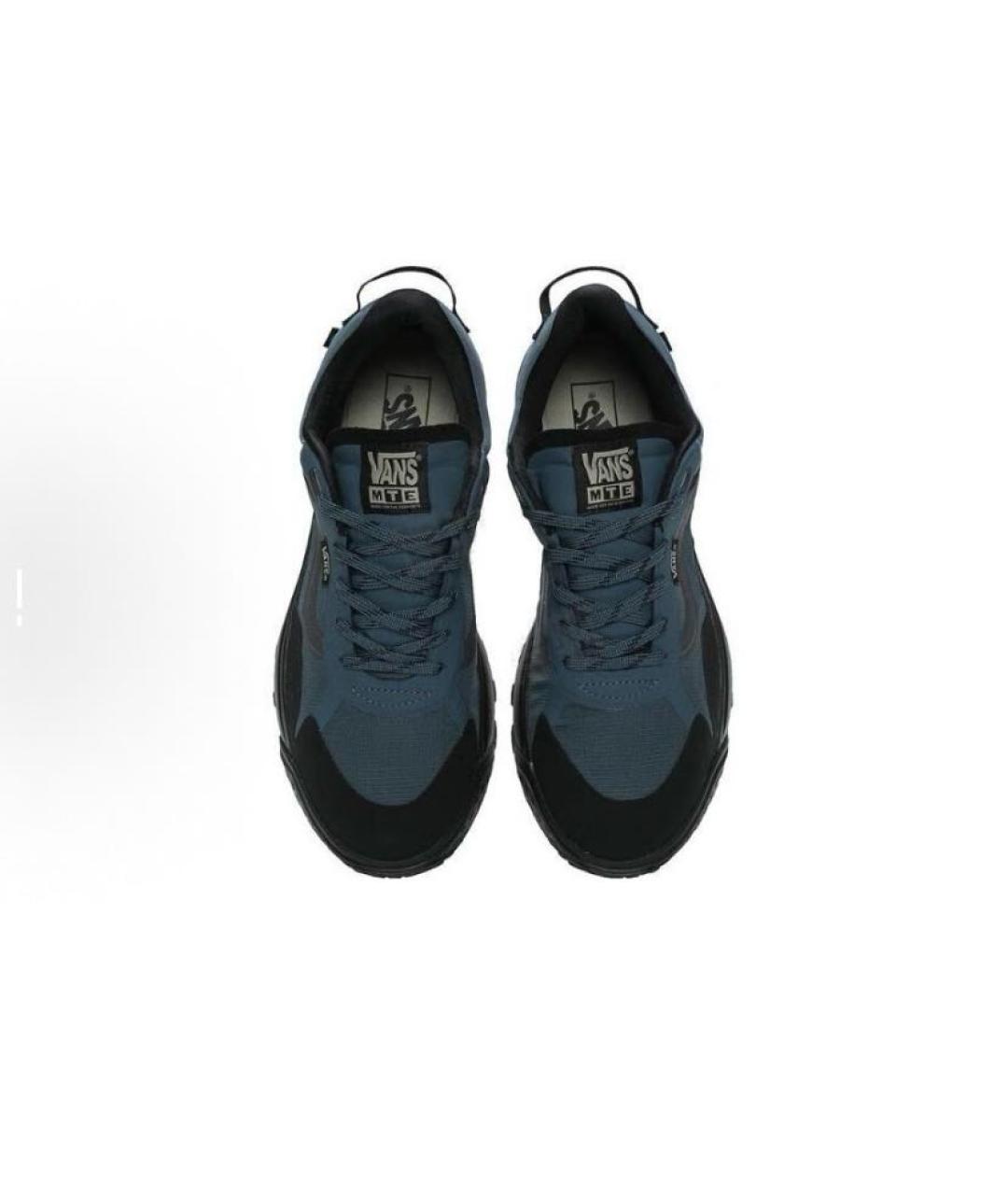 VANS Синие текстильные кроссовки, фото 4