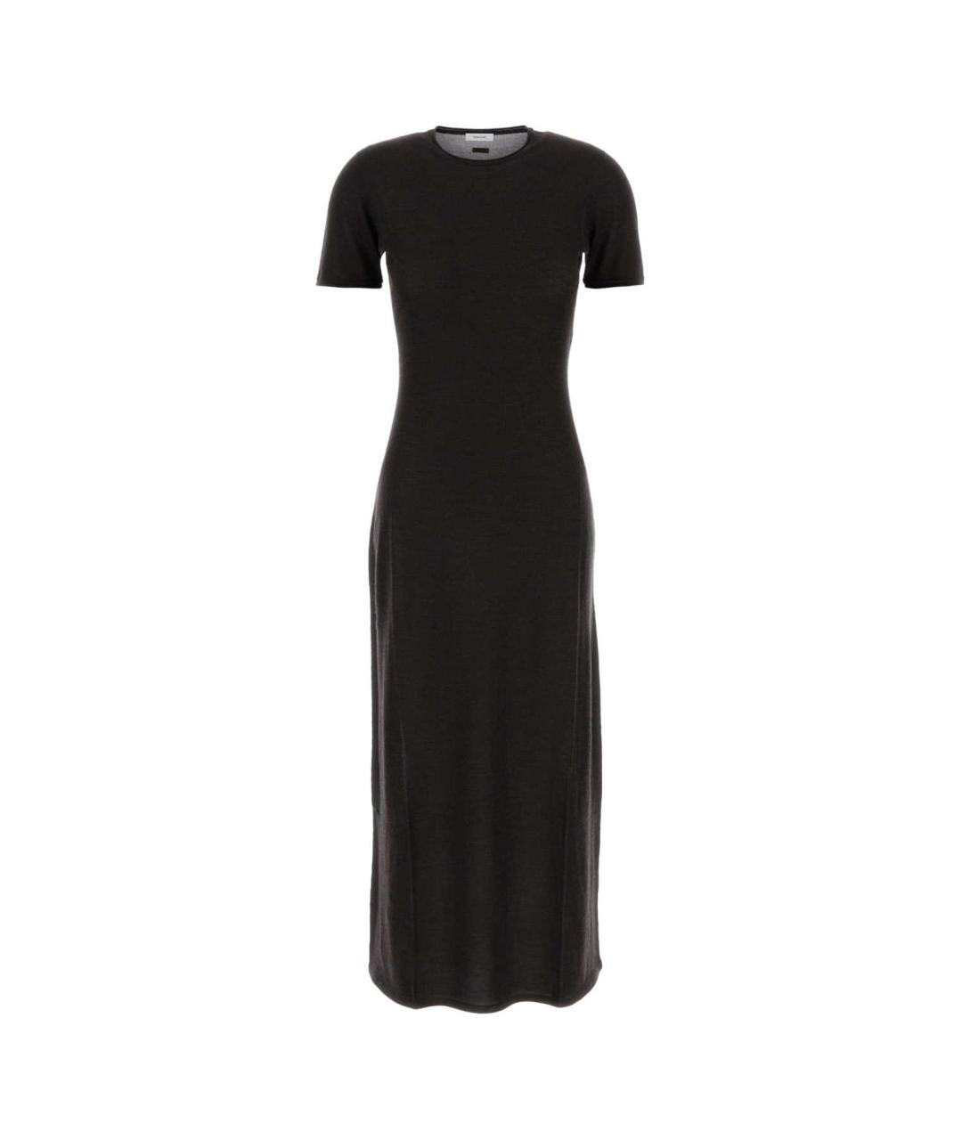FERRAGAMO Коричневое кашемировое платье, фото 1